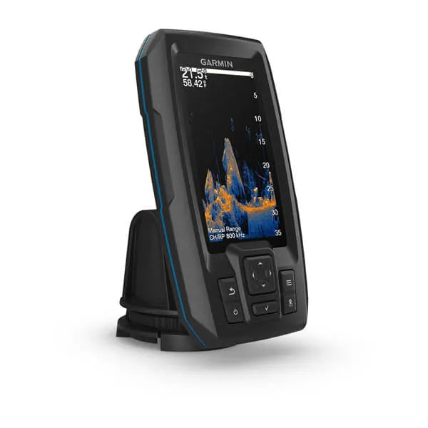 Striker Vivid 4CH (with CHIRP 77/200kHz/ClearVü GT20-TM transducer, 4-pin), GPS