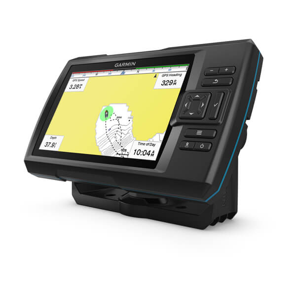 Striker Vivid 7cv (with transom-mount transducer CHIRP 77/200kHz/ClearVü GT20-TM, 4-pin), GPS