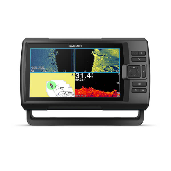Striker Vivid 9sv (s krmenom sondom CHIRP 150-240kHz/ClearVü/SideVü GT52HW-TM, 12-pin),GPS