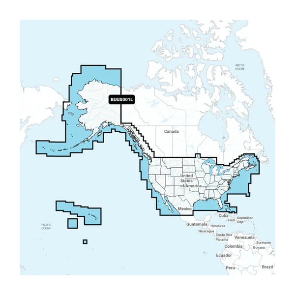Garmin Navionics+ standard region (R)