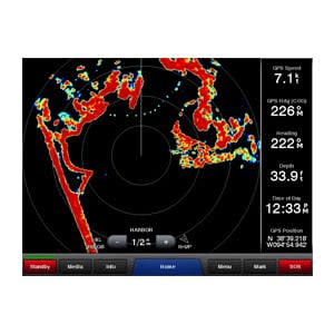 GMR Fantom 126 Marine radar 6ft antena 120W Solid state